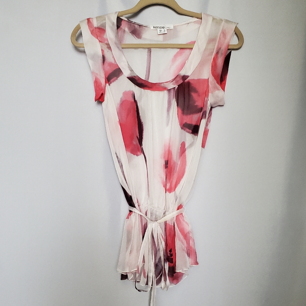 Kensie Silk Blouse